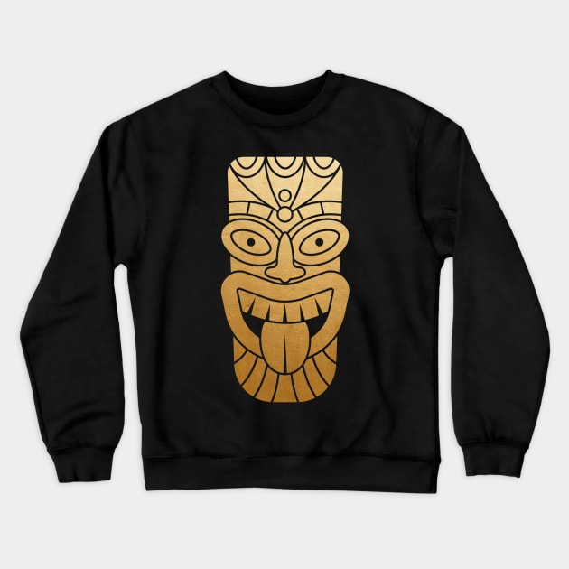 Tiki Man Crewneck Sweatshirt by DANPUBLIC